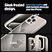 Spigen for iPhone 15 Pro Max Case, Ultra Hybrid [No Magnet Ring][Anti-Yellowing] - Natural Titanium