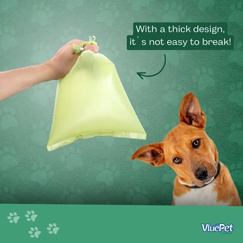 Image of Biodegradable Dog Waste Bags | Unscented, Highly Flexible, Non-Toxic, Leak Proof Pet Poop Bags | 120 Count with Free Dispenser