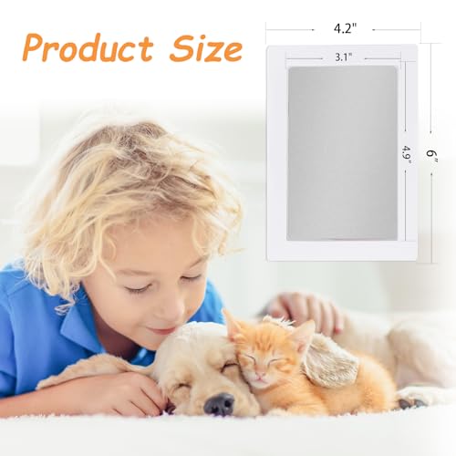 image for DeerZone Inkless Paw Print Kit,Dog Paw Print Kit,Dog Nose Print Kit,Cl