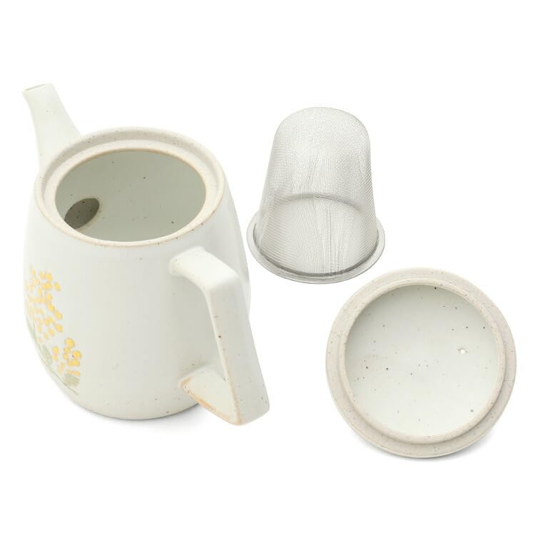 Amazon | ミモザワルツ ポット 波佐見焼 日本製 ティーポット