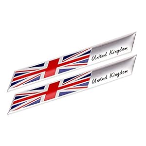 NXCY01 2 stks Verenigd Koninkrijk Unie Jack Vlag Embleem Kofferbak Sticker Decal Voor Aston Martin JAGUAR MINI COOPER…