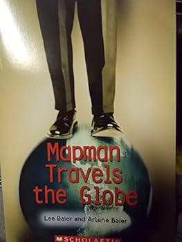 Paperback Mapman Travels the Globe Book