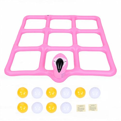 Juguete inflable con 10 bolas de lanzamiento flotante de alta estabilidad 6