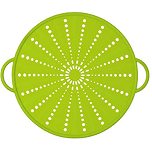 Emsa SMART KITCHEN Couvercle anti-projections, passoire, en silicone, 21 cm anthracite