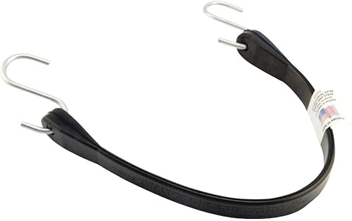Erickson Manufacturing - 18" Industrial EPDM Rubber Tarp Strap, Made in The USA 