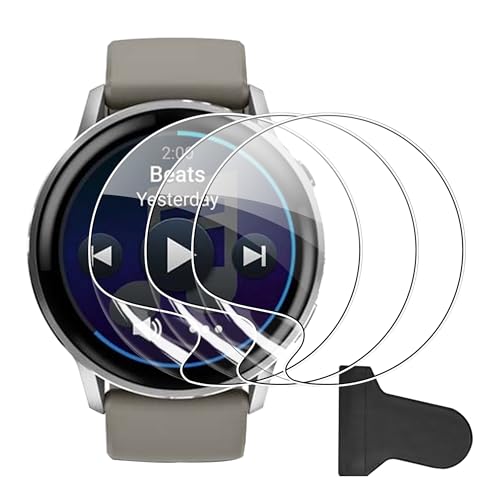 FDHYFGDY 3x Schutzfolie für Garmin Venu 4 45mm HD Schutzfolie [Kratzfest + Vollständige Abdeckung] Displayschutz Kompatibel mit Garmin Venu 4 - Blasenfreie Folie