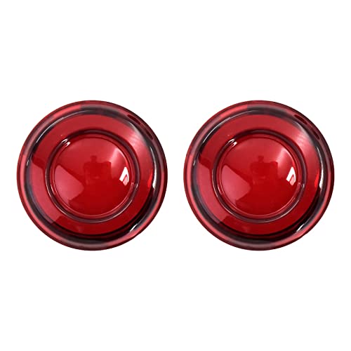 Clignotants moto 1157 finition bullet style panneau de lumière rouge pour Harley Softail Dyna