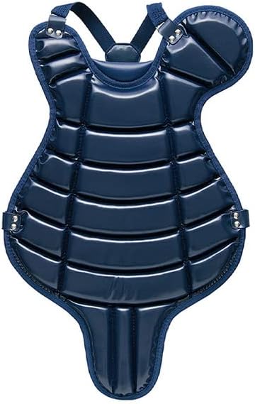 Zett BLP2101A Boys Baseball Hard Catcher Protector, Navy (2900), Made in Japan