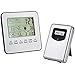 Produktbild JVSISM Verbesserte Wetterstation, Digitales Innen-Außen-Thermometer, Hygrometer, Fern-Sensor, Home Wettervorhersagestation, Luftfeuchtigkeit, Uhr, Wecker