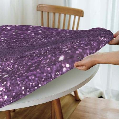 Nappe de table antidérapante en polyester lavable pour protéger votre mobilier