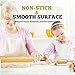 2 Pack（10 inch &17.5 inch） Wooden Rolling Pin for Baking - Long Dough Roller for All Baking Needs