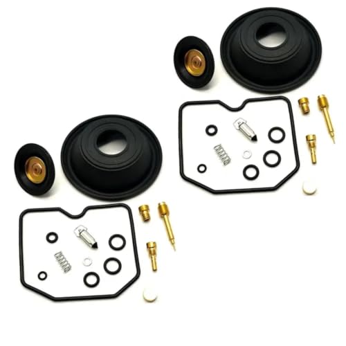 Kit réparation carburateur KLX650 1993-1996 avec membrane piston et flotteur