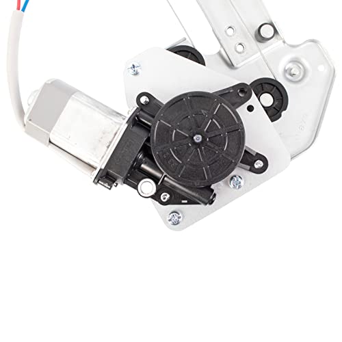 Image of TRQ Rear Left Power Window Regulator & Motor Assembly Drivers Side Compatible with 2009-2014 Acura TSX