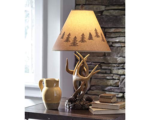 Signature Design By Ashley L316984 Derek Rustic Cabin Antler Lamp Set thumb #1