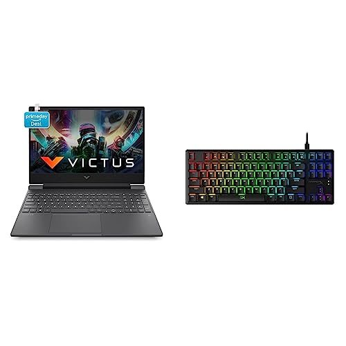 HP Victus Gaming Latest 12th Gen Intel Core i7 12650H 15.6 inch(39.6 cm) FHD Gaming Laptop & Alloy Origins Core - Aqua