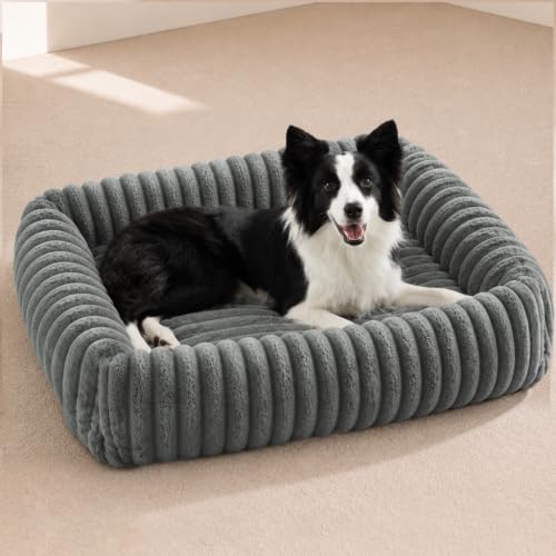Image of FURTIME Washable Dog Bed Medium Size Dog, Foam Pet Bed 30 inch
