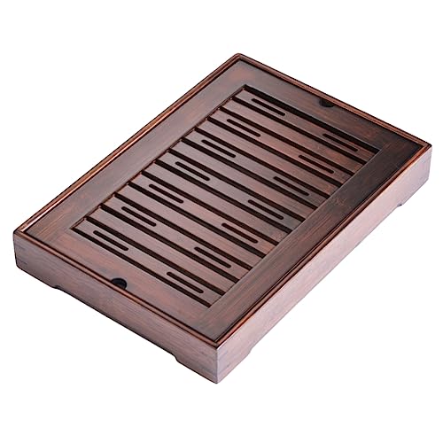 FUNOMOCYA 1pc Water Storage Tea Table Tray Gongfu Tea Serving Tray Chinese Tea Table Board Accessory Tray Household Tea Tray Food Serving Tray Water Storage Tea Tray Tea Pan