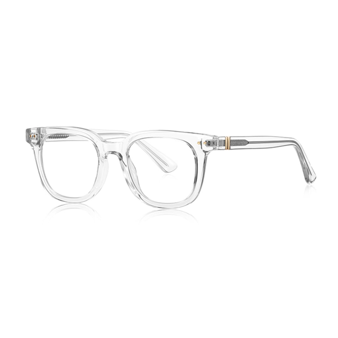 Lunettes TR90 pour femmes acétate transparent monture tendance - 8