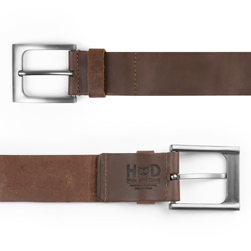 Hide & Drink, Men's Rustic Belt, Full Grain Leather, Handamade3