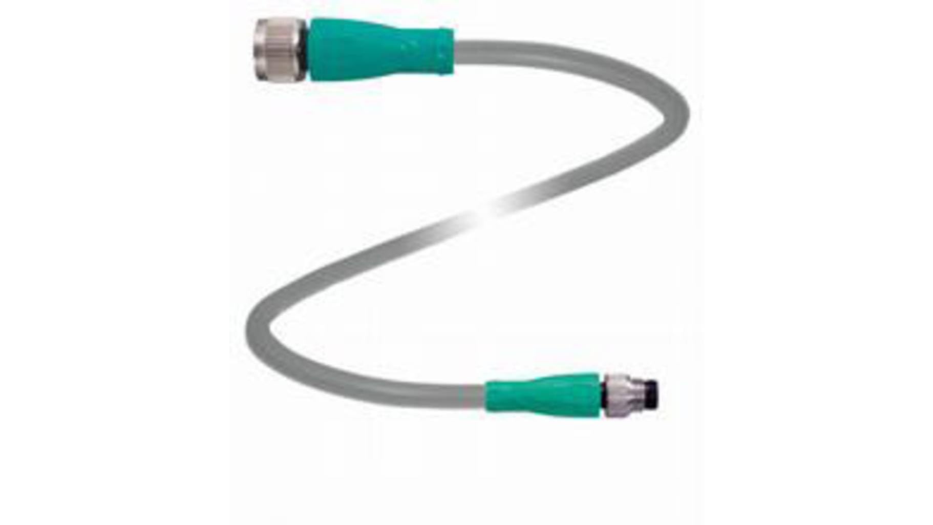 Connecteur de capteur M12 femelle droit Pepperl+Fuchs 210858, fiche M8 pour automatisme