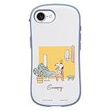iFace First Class PEANUTS/ピーナッツ スヌーピー iPhone 16e ケース MagSafe 対応 MagSynq (ペールブルー/歯磨き)【アイフェイス iphone16e カバー 耐衝撃 マグネット搭載 マグセーフ対応 スマホケース ストラップホール】