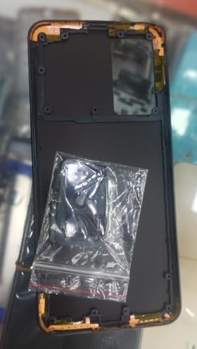 Image of INCREDIBLEINDIA Full Body housing Back Glass Panel (with Ring, Camera Lens, Key,Panel) for Vivo Y75 4G (V2117) (Black)