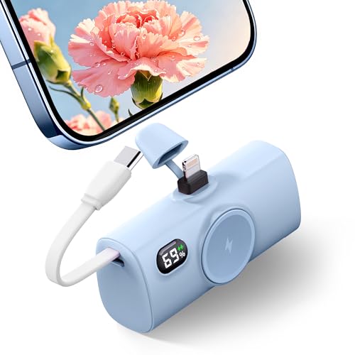 L.LYFOVR Little Blue Portable Charger Power Bank for iPhone...
