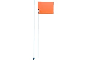7' Orange Off Road RZR Whip FLAG Buggy Pole Whip