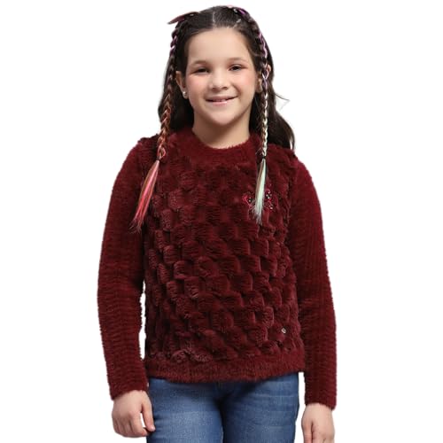 Image of Monte Carlo Girls Printed Round Neck Full Sleeve Sweatshirt (523063583)