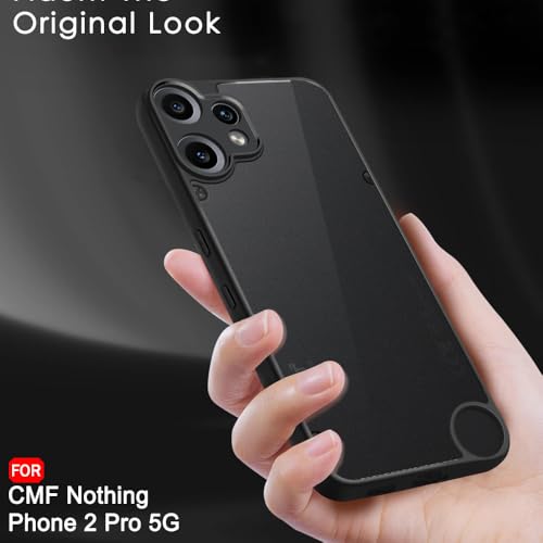 Image of TheGiftKart Back Cover for OnePlus Nord 6 / CE 6 5G Case | Hard Translucent Smoke Matte Back | Hybrid Shockproof Design | 360 Degree Protection OnePlus Nord 6 / CE 6 Back Cover (PC & TPU, Black Sides)