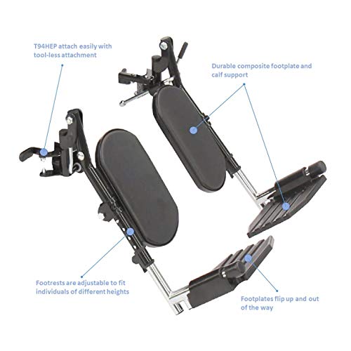 Invacare T94HEP Wheelchair Elevating Legrests thumb #2