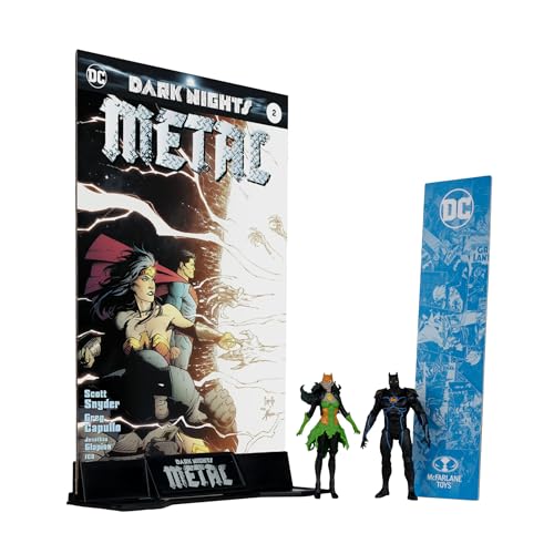 McFarlane Toys Direct Page Punchers Action Figures 2-Pack Batman of Earth-44 & Batman of Earth-11 (Dark Nights: Metal) 8 cm