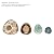 MECCANIXITY 100g Ceramic Mosaic Tiles for Crafts Bulk, Pebble Multicolor Ceramic Tiles for Mosaic Kits Garden Stepping Stone Cup Mat