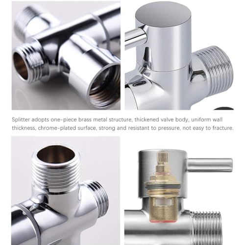 ZKGYUS Valvola per Doccia, Valvola Deviatore