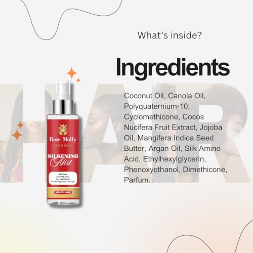 Silkening Mist, brillo y control de frizz 3.5 fl oz miniatura 5
