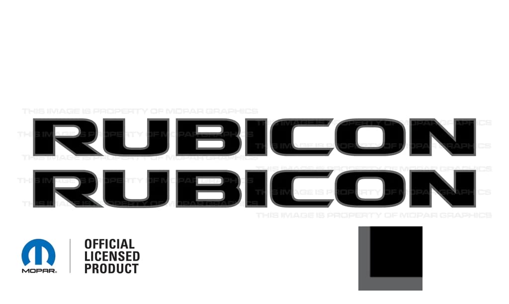 Rubicon Hood Graphic Vinyl Decal