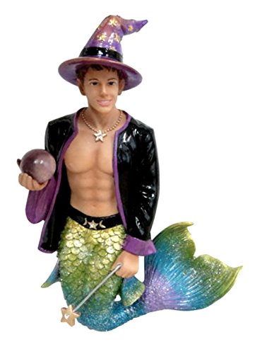 December Diamonds Wiz Magic Wizard Merman Christmas Ornament Decoration 5590858