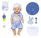 zapf baby secrets ✔ Lieferumfang: Puppe inkl. sieben Accessoires: Geburtszertifikat, Flasche, Schnuller, Windel, Teller, Löffel, Töpchen. Keine Batterien notwendig.