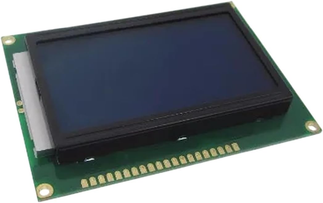 5pcs/Lot 128X64 128 * 64 DOTS LCD Module 5V Blue/Screen 12864 LCD with Backlight ST7920 Parallel Port New 2026 Electronic & Accessories