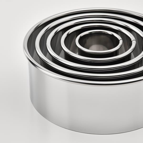ProTuning LÄTTBAKAD Lot de 5 emporte-pièces Argenté