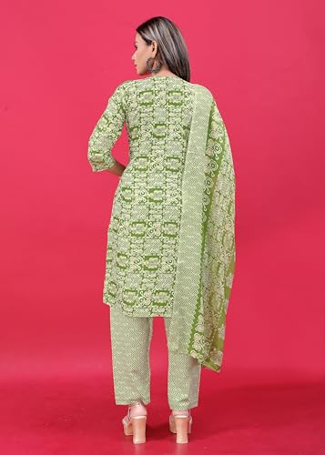 Image of Women's Kurta and Pant Set, Cotton