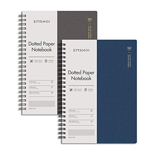 Cahier à spirales grand format pour capturer vos pensées et cultiver votre sérénité