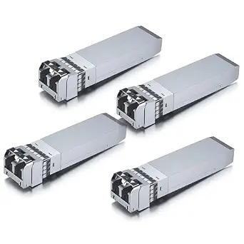 10Gtek 10GBase-SR SFP+ LC Transceiver Pack of 4