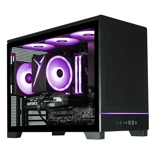 Image of STORMCRAFT PC Gamer Viper AI Gaming PC,Intel i7 14700F 5.4GHz, GeForce RTX 5060,32GB DDR5 RGB RAM 6000MHz,1TB NVMe SSD, B760 Chipset,650W Gold PSU,WiFi,Bluetooth,Win 11 Home Prebuilt Tower Computer