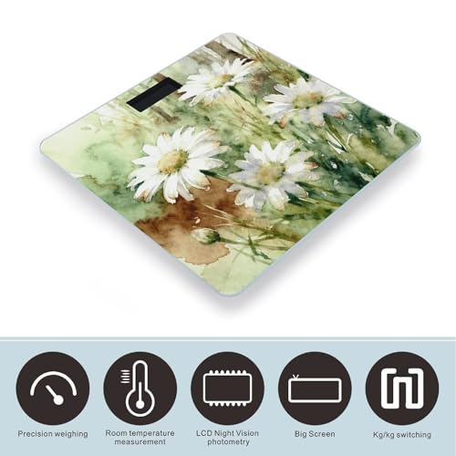 Báscula Digital de Baño LZQPOEAS hasta 180 kg miniatura 3
