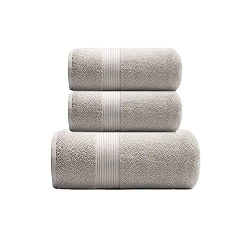 Serviette de bain d'hôtel à forte aspiration d'eau en coton TILEZE