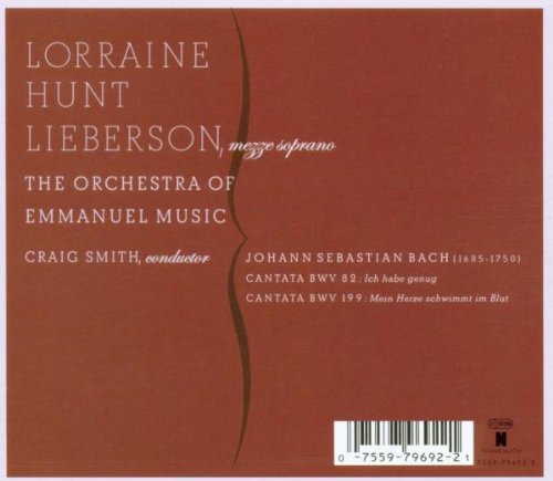 Lorraine Hunt Lieberson ~ Bach Kantaten BWV 82 & 199