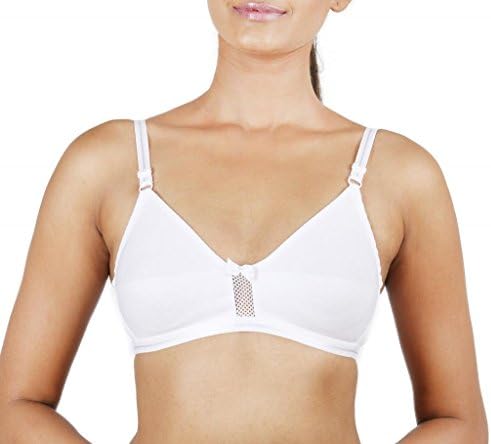 DAISY DEE Styla Women's Salwar Kameez Bra (Styla_1_White_30B)