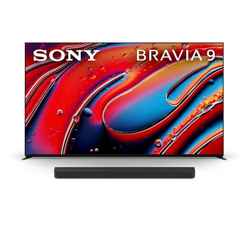 Image of Sony 65 Inch Mini LED QLED 4K Ultra HD TV BRAVIA 9 Smart Google TV with Dolby Vision HDR and Exclusive Features for PlayStation 5 (K-65XR90), 2024 Model BRAVIA Theater Bar 8 Sound Bar