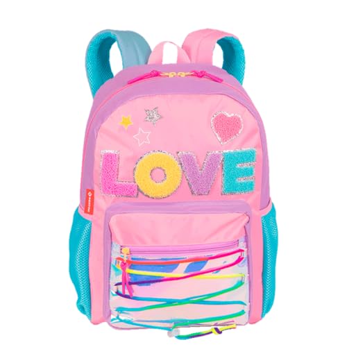 Mochila de Costas Sestini X Colors Girls Colorido - Único-Rosa